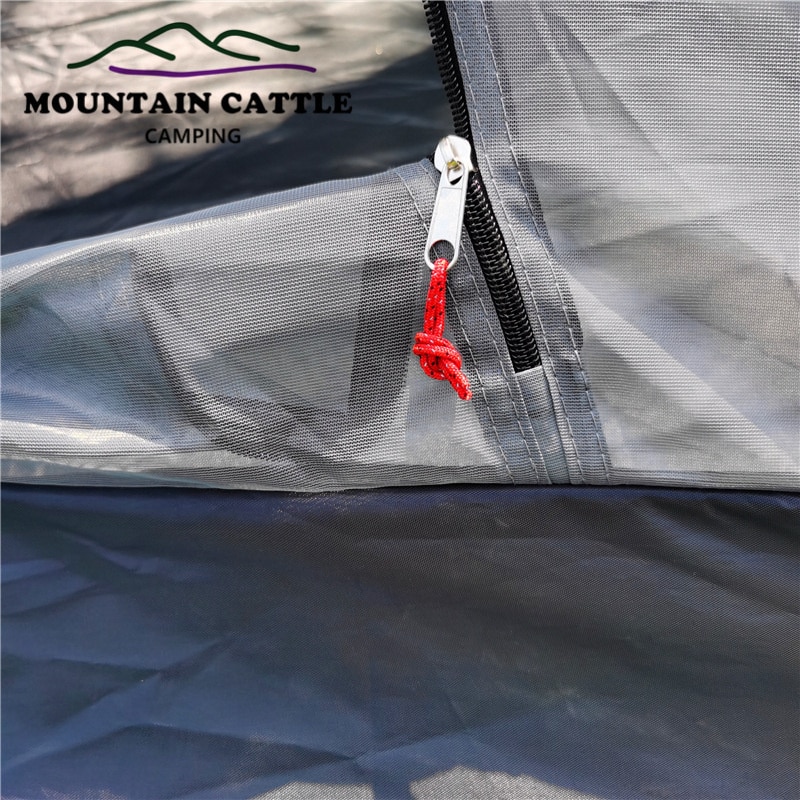 Cheap Goat Tents Ultralight Camping Pyramid Tent 3 4 Person 210T Large Rodless Teepee Tents for Family Team Outdoor Backpacking Camping Hiking Tents 
